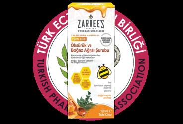 ZARBEE'S OKSURUK VE BOGAZ AGRISI SURUBU  150 ml şişe