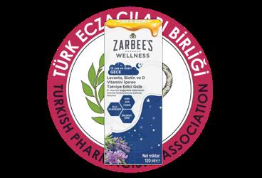 ZARBEE'S WELLNESS LAVANTA, BIOTIN VE D VITAMINI ICEREN TAKVIYE EDICI GIDA  120 ml şişe
