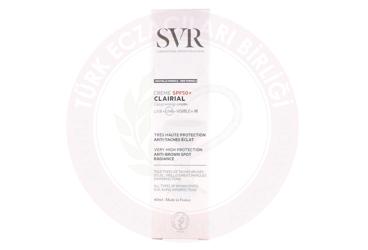 SVR CLAIRIAL SPF50+ ANTI-BROWN SPOT RADIANCE KREM  40 ml tüp