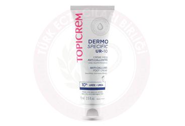 TOPICREM UR 10 ANTI-CALLUSES FOOT CREAM  75 ml tüp