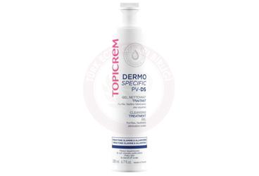 TOPICREM PV/DS CLEANSING GEL BODY & HAIR SCALP  200 ml şişe