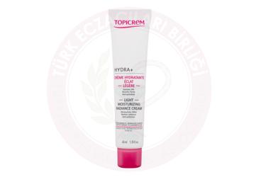 TOPICREM HYDRA+ RADIANCE LIGHT MOISTURIZING CREAM  40 ml tüp