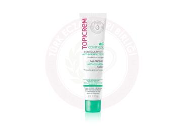 TOPICREM AC CONTROL BALANCING CARE CREAM  40 ml tüp