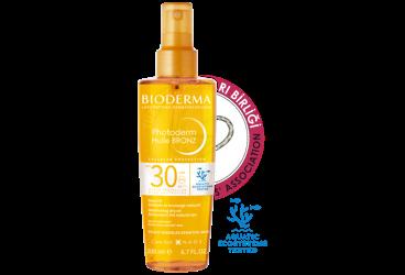 BIODERMA PHOTODERM BRONZ DRY OIL SPF30  200 ml şişe