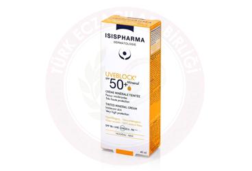 ISISPHARMA UVEBLOCK SPF50+ TINTED MINERAL CREAM  40 ml tüp