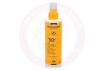 ISISPHARMA UVEBLOCK SPF50+ SENSITIVE SKIN SPRAY  200 ml şişe