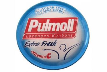 PULMOLL PASTIL EXTRA FRESH  45 g pastil
