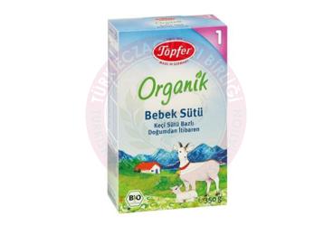 TOPFER ORGANIK BEBEK SUTU  350 g toz
