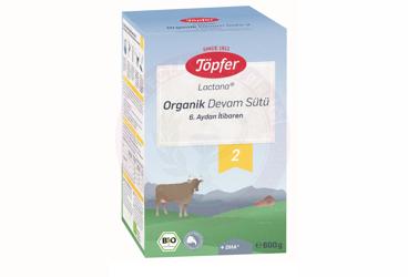TOPFER ORGANIK DEVAM SUTU 2  600 gr toz