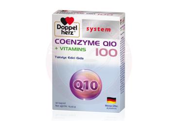 DOPPELHERZ SYSTEM COENZYME Q10 + VITAMINS TAKVIYE EDICI GIDA  30 kapsül