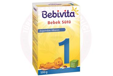 BEBIVITA BEBEK SUTU 1  500 gr toz
