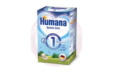 HUMANA 1 BEBEK SUTU  600 g toz