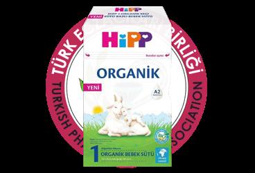 HIPP 1 ORGANIK KECI SUTU  400 g toz