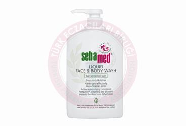 SEBAMED LIQUID YUZ & VUCUT  1000 ml şişe