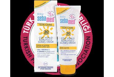 SEBAMED BABY SUN CREAM 30 GUNES KREMI  75 ml tüp