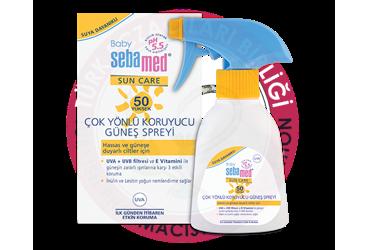 SEBAMED BABY SUN SPRAY 50 GUNES SPREYI  200 ml şişe