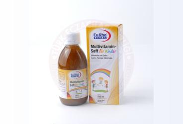 EURHO VITAL MULTIVITAMIN SAFT FUR KINDER SURUP  200 ml şişe