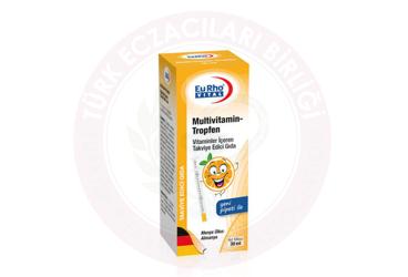 EURHO VITAL MULTIVITAMIN TROPFEN DAMLA  30 ml şişe