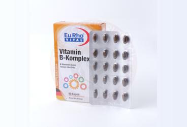 EURHO VITAL VITAMIN B-KOMPLEX KAPSUL  60 kapsül