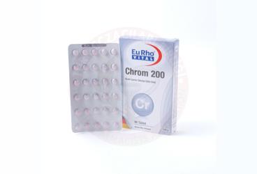 EURHO VITAL CHROM 200 KROM ICEREN TAKVIYE EDICI GIDA  90 tablet