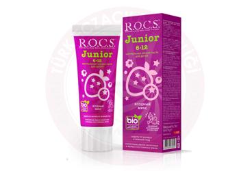 ROCS JUNIOR 6-12 ORMAN MEYVELI DIS MACUNU  60 ml tüp