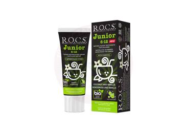 ROCS JUNIOR 6-12 HINDISTAN CEVIZI VE VANILYALI DIS MACUNU  60 ml
