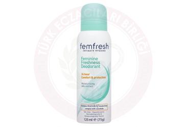 FEMFRESH GENITAL DEODORANT  125 ml şişe