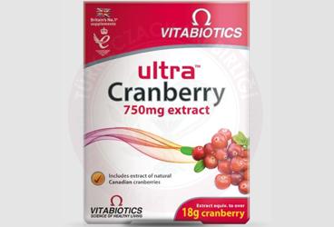 VITABIOTICS ULTRA CRANBERRY ICEREN TAKVIYE EDICI GIDA  30 tablet