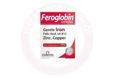 FEROGLOBIN TAKVIYE EDICI GIDA  30 kapsül