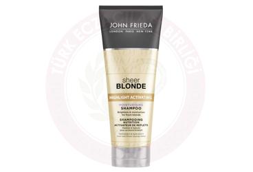 JOHN FRIEDA SHEER BLONDE HIGHLIGHT ACTIVATING SAMPUAN  250 ml tüp