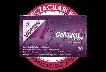 VITAWIN COLLAGEN 10000 TAKVIYE EDICI GIDA  30 saşe