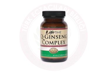 LIFE TIME Q-GINSENG COMPLEX KAPSUL  60 kapsül