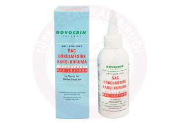 NOVOCRIN PLACENTA SAC DOKULMESINE KARSI KORUMA SAC LOSYONU  125 ml şişe