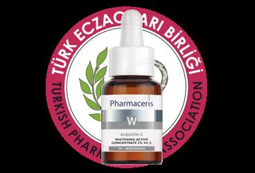 PHARMACERIS W ALBUCIN-C WHITENING ACTIVE CONCENTRATE %5 VITAMIN C SERUM  30 ml şişe