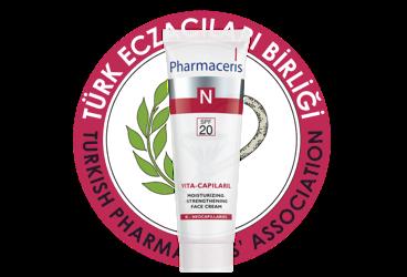 PHARMACERIS N VITA-CAPILARIL MOISTURIZING AND STRENGTHENING FACE CREAM SPF20  50 ml tüp