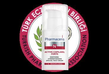 PHARMACERIS N ACTIVE-CAPILARIL FORTE SOOTHING-STRENGTHENING SPECIAL FACE CREAM  30 ml şişe
