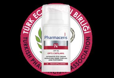 PHARMACERIS N OPTI-CAPILARIL INTENSIVE EYE CREAM REDUCING DARK CIRCLES AND PUFFINESS SPF15  15 ml şişe