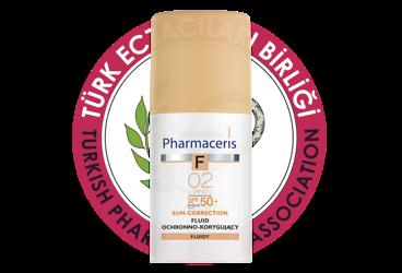 PHARMACERIS S PROTECTIVE & CORRECTIVE FLUID FOUNDATION SPF50 02 (SAND)  30 ml şişe