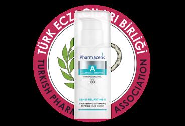 PHARMACERIS A SENSI-RELASTINE-E TIGHTENING & FIRMING PEPTIDE FACE CREAM SPF20  50 ml şişe