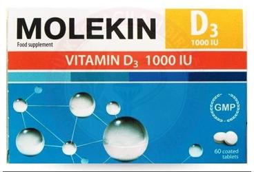 MOLEKIN D3 TABLET  60 tablet