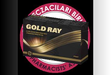 GOLD RAY TAKVIYE EDICI GIDA KAPSUL  20 kapsül