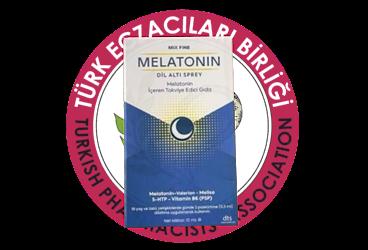 MIX FINE MELATONIN ICEREN TAKVIYE EDICI GIDA DILALTI SPREY  10 ml şişe