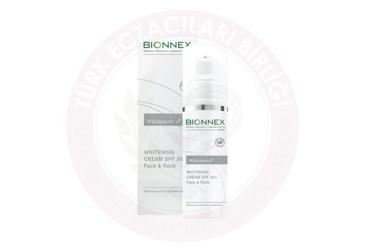 BIONNEX WHITEXPERT WHITENING CREAM SPF30+ FACE & NECK  30 ml şişe