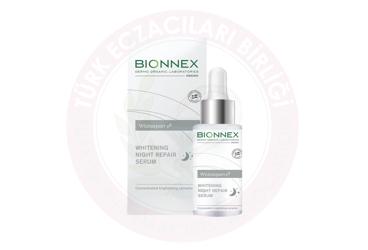 BIONNEX WHITENING NIGHT REPAIR SERUM  20 ml şişe