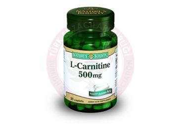 NATURES BOUNTY L-CARNITINE KAPLET 500 mg 30 tablet