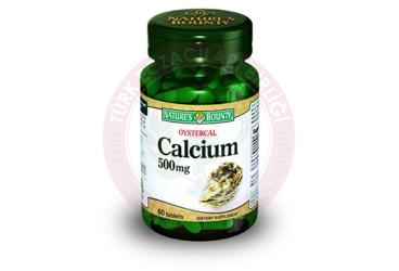 NATURES BOUNTY OYSTERCAL CALCIUM TABLET 500 mg 60 tablet