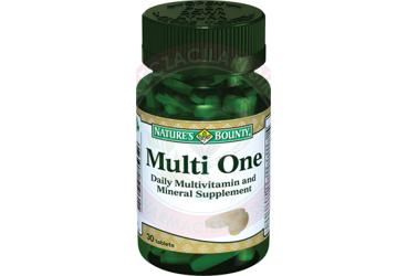 NATURES BOUNTY MULTI ONE DAILY MULTIVITAMIN AND MINERAL SUPPLEMENT TABLET  30 tablet