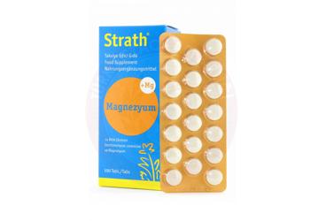 STRATH SACCHAROMYCES CEREVISIAE VE MAGNEZYUM ICEREN TAKVIYE EDICI GIDA  100 tablet
