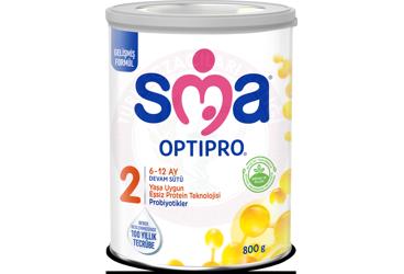 SMA OPTIPRO PROBIYOTIK 2 (6-12 AY) DEVAM SUTU  800 g toz