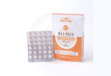 NEW LIFE B12 PLUS METHYLCOBALAMIN, FOLIC ACID, BIOTIN TABLET  60 tablet